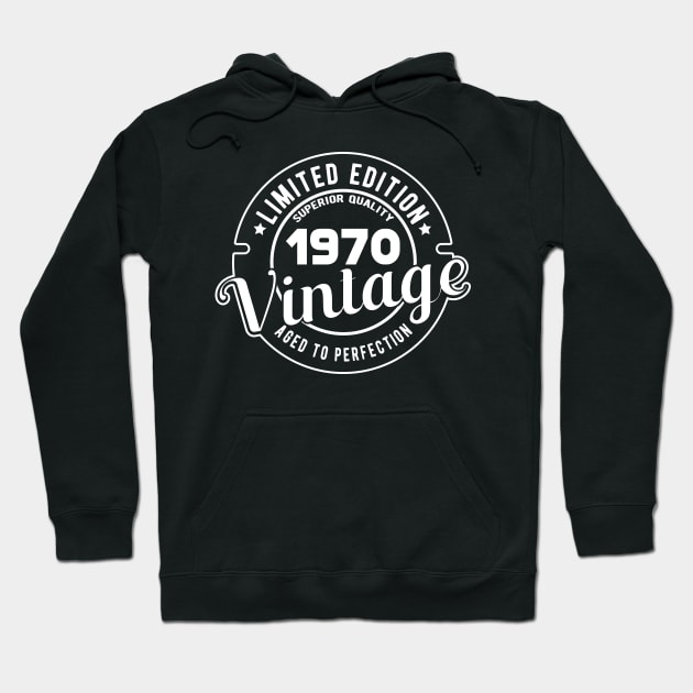 1970 VINTAGE - 51Th BIRTHDAY GIFT Hoodie by KC Happy Shop